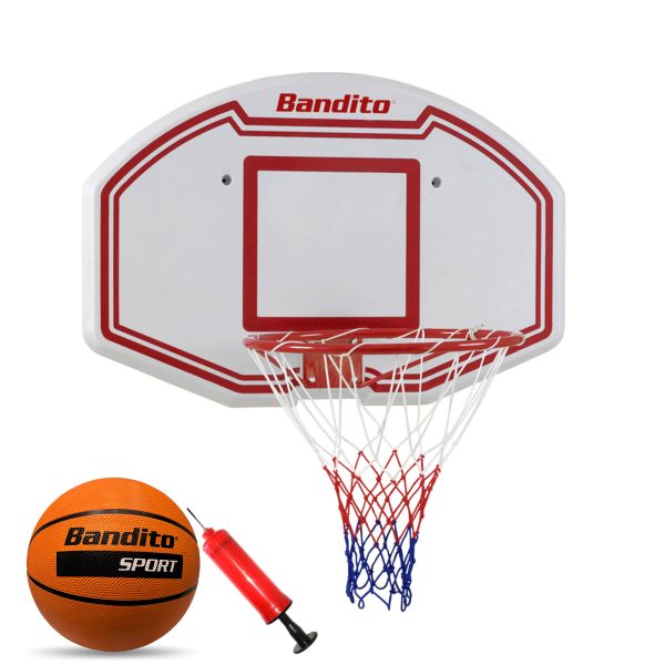 Basketball-Backboard Winner, Set inkl. B-Ball und Ballpumpe