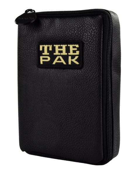 Darttasche THE PAK Leder Edition, Farbe schwarz